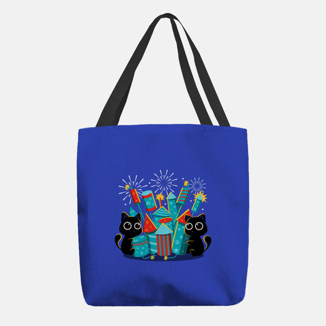 Firework Day-None-Basic Tote-Bag-erion_designs