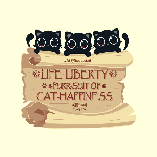 Purr-suit Of Cat Happiness-None-Drawstring-Bag-erion_designs