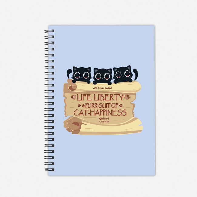 Purr-suit Of Cat Happiness-None-Dot Grid-Notebook-erion_designs