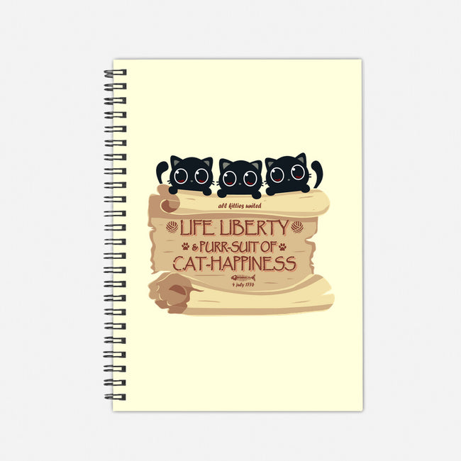 Purr-suit Of Cat Happiness-None-Dot Grid-Notebook-erion_designs