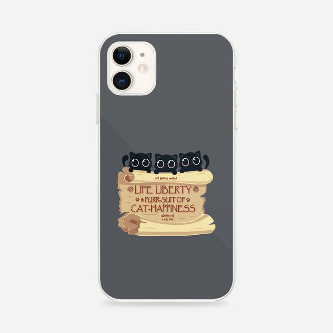 Purr-suit Of Cat Happiness-iPhone-Snap-Phone Case-erion_designs