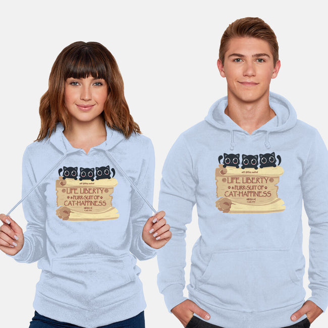Purr-suit Of Cat Happiness-Unisex-Pullover-Sweatshirt-erion_designs