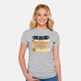 Purr-suit Of Cat Happiness-Womens-Fitted-Tee-erion_designs