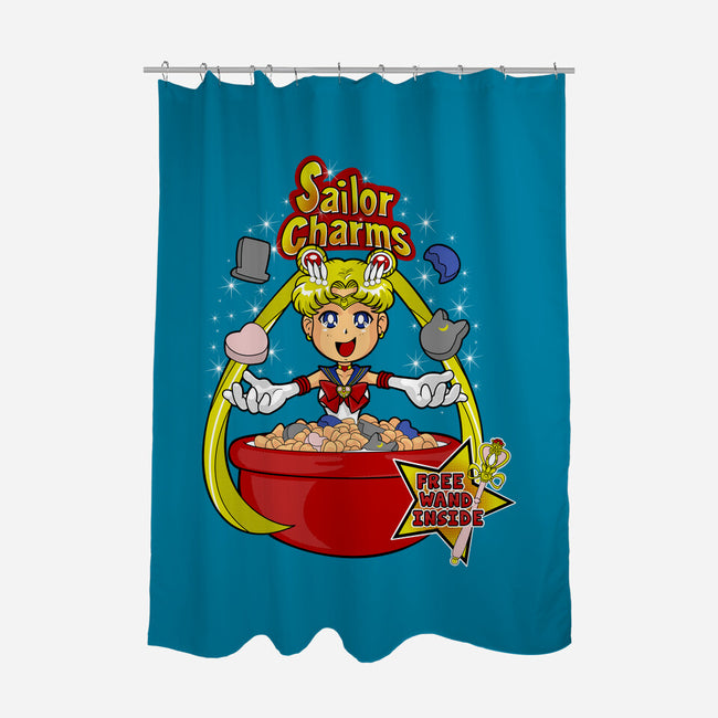 Sailor Charms-None-Polyester-Shower Curtain-Nerding Out Studio
