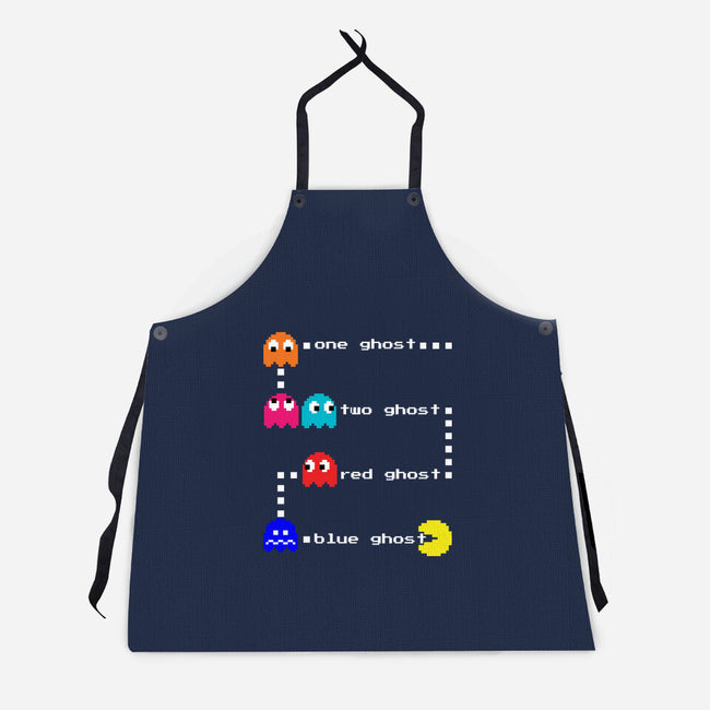 One Ghost Two Ghost-Unisex-Kitchen-Apron-Nerding Out Studio