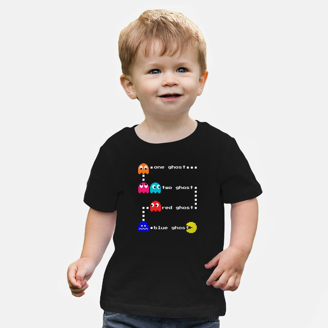 One Ghost Two Ghost-Baby-Basic-Tee-Nerding Out Studio