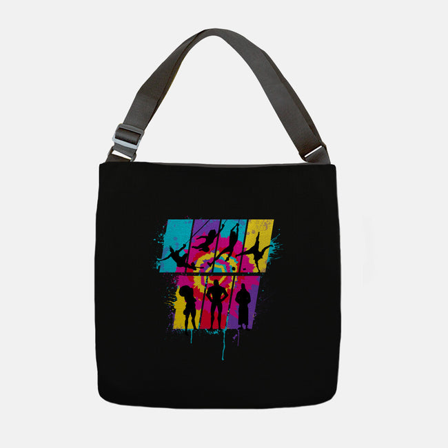 Elite Squad-None-Adjustable Tote-Bag-rocketman_art