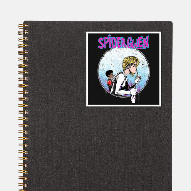 Spider Gwen-None-Glossy-Sticker-joerawks