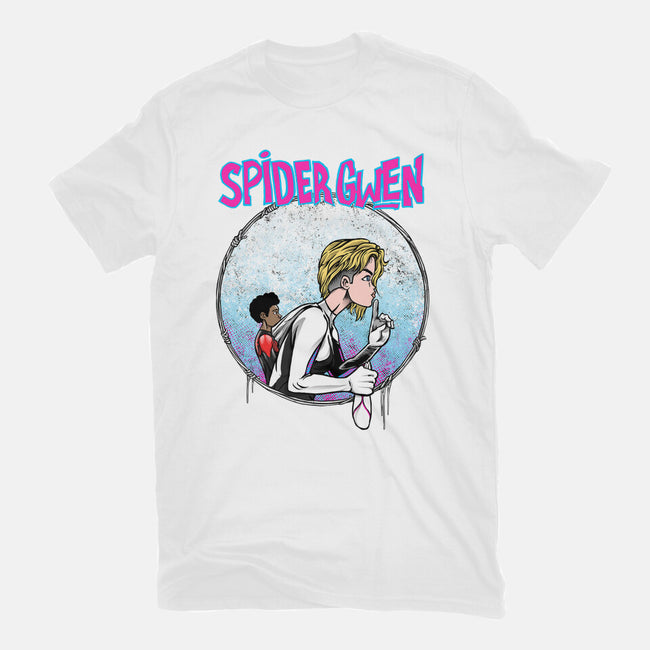 Spider Gwen-Womens-Fitted-Tee-joerawks