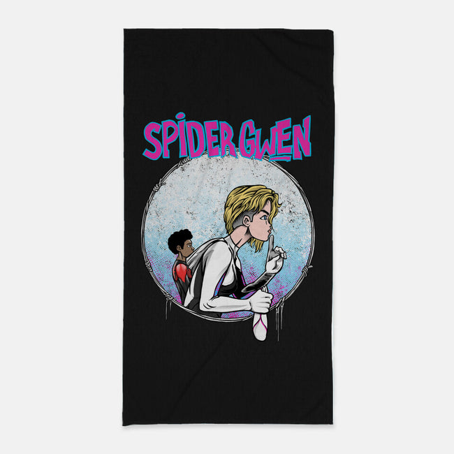 Spider Gwen-None-Beach-Towel-joerawks