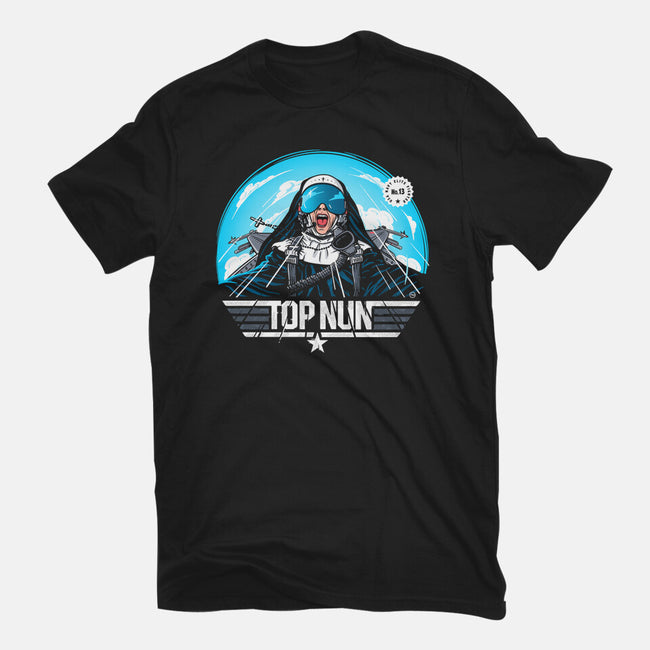 Top Nun-Womens-Fitted-Tee-Gamma-Ray