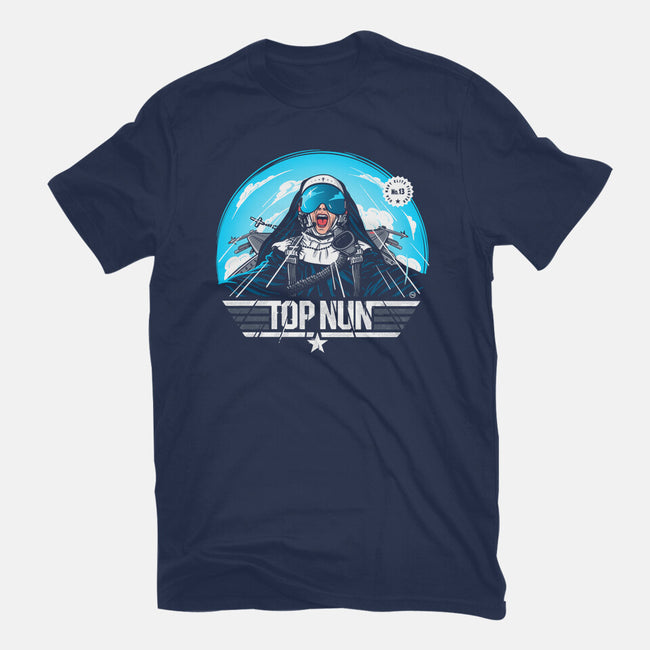 Top Nun-Womens-Fitted-Tee-Gamma-Ray