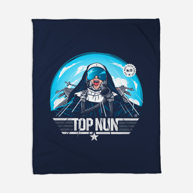 Top Nun-None-Fleece-Blanket-Gamma-Ray