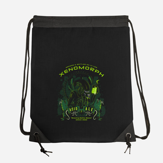 Xeno's Acid Ale-none drawstring bag-stationjack
