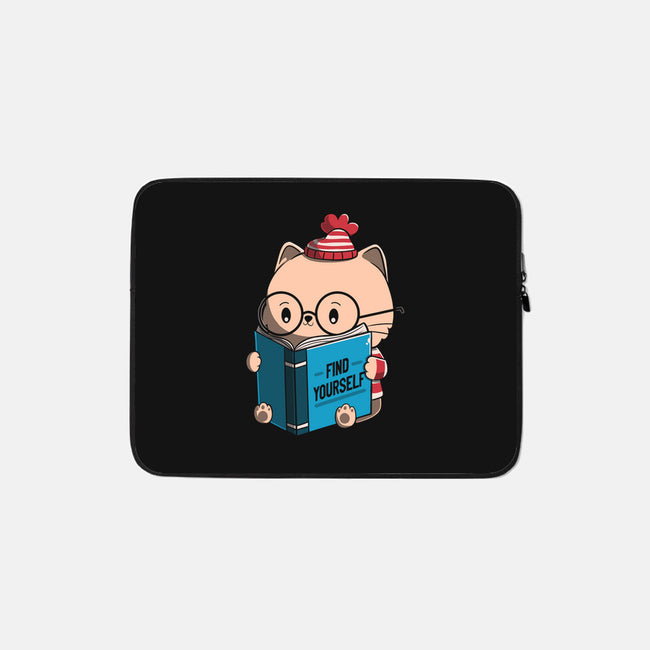 Find Yourself Book-None-Zippered-Laptop Sleeve-tobefonseca