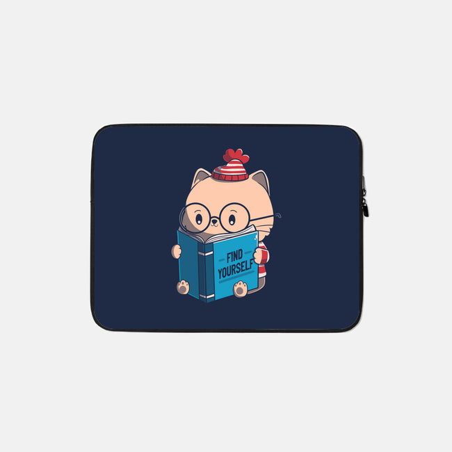 Find Yourself Book-None-Zippered-Laptop Sleeve-tobefonseca