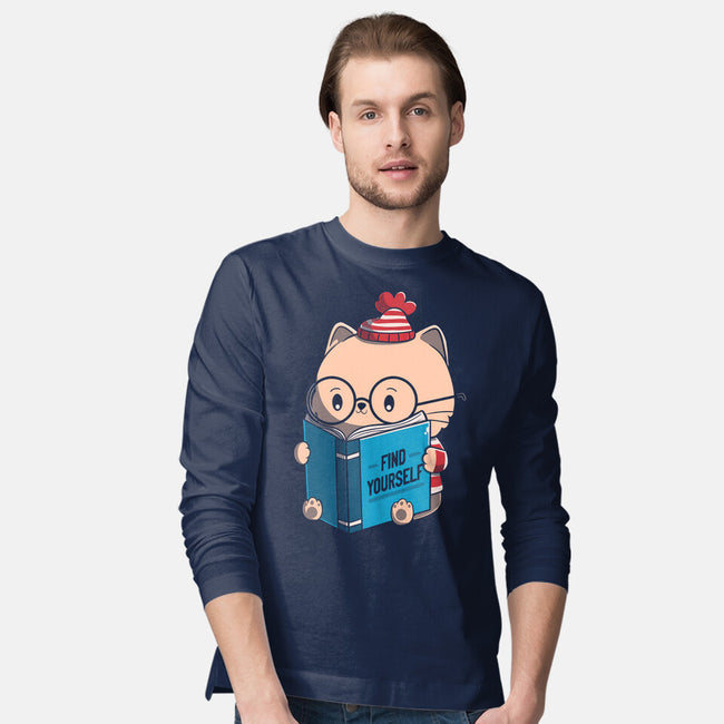 Find Yourself Book-Mens-Long Sleeved-Tee-tobefonseca