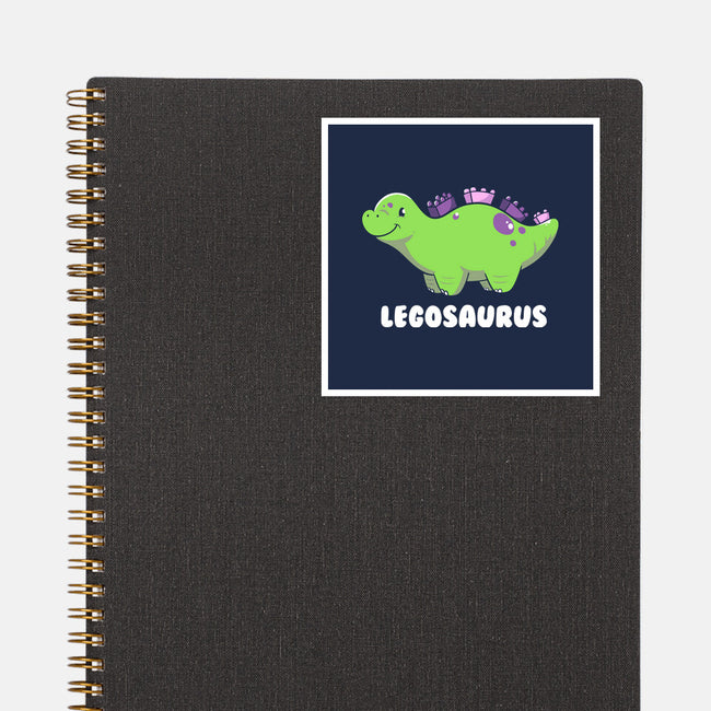 Legosaurus Dinosaur-None-Glossy-Sticker-tobefonseca