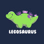 Legosaurus Dinosaur-Womens-Fitted-Tee-tobefonseca