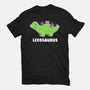 Legosaurus Dinosaur-Unisex-Basic-Tee-tobefonseca
