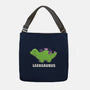 Legosaurus Dinosaur-None-Adjustable Tote-Bag-tobefonseca