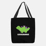 Legosaurus Dinosaur-None-Basic Tote-Bag-tobefonseca