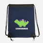Legosaurus Dinosaur-None-Drawstring-Bag-tobefonseca