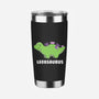 Legosaurus Dinosaur-None-Stainless Steel Tumbler-Drinkware-tobefonseca