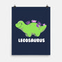 Legosaurus Dinosaur-None-Matte-Poster-tobefonseca