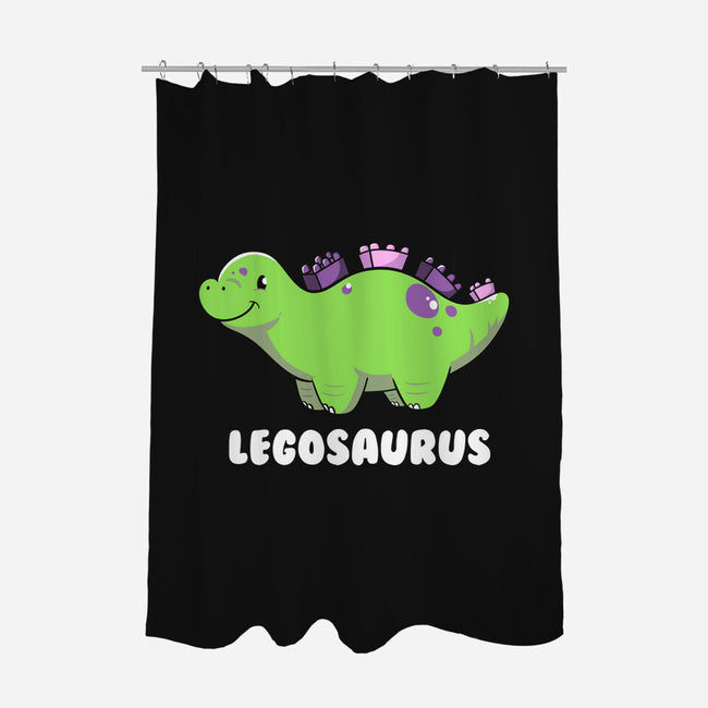 Legosaurus Dinosaur-None-Polyester-Shower Curtain-tobefonseca