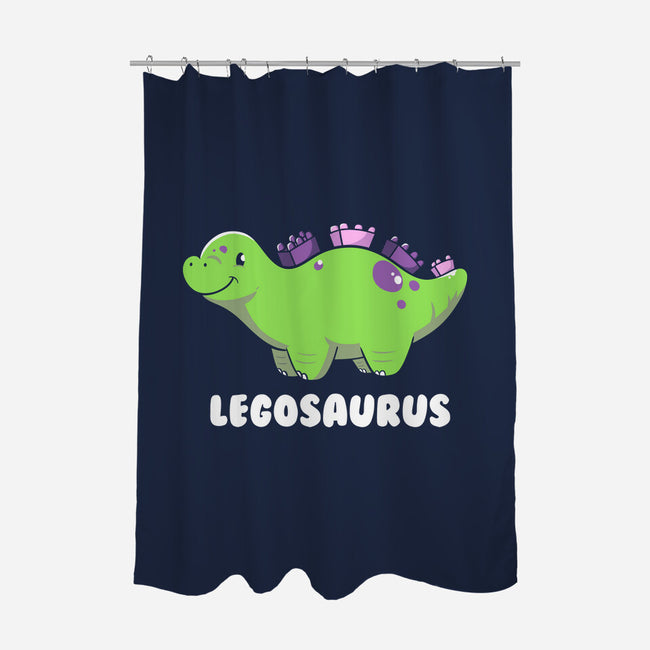 Legosaurus Dinosaur-None-Polyester-Shower Curtain-tobefonseca