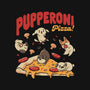 Pupperoni Pizza-Womens-Off Shoulder-Sweatshirt-tobefonseca