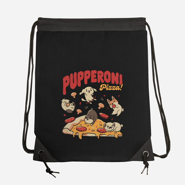 Pupperoni Pizza-None-Drawstring-Bag-tobefonseca