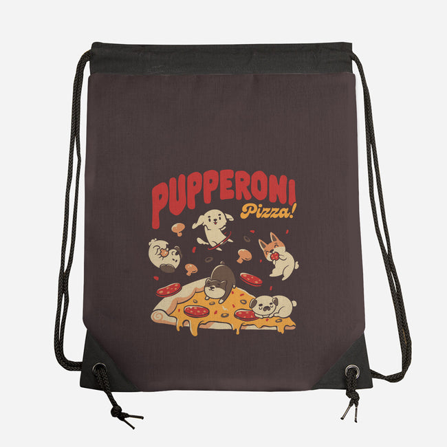 Pupperoni Pizza-None-Drawstring-Bag-tobefonseca