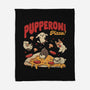 Pupperoni Pizza-None-Fleece-Blanket-tobefonseca