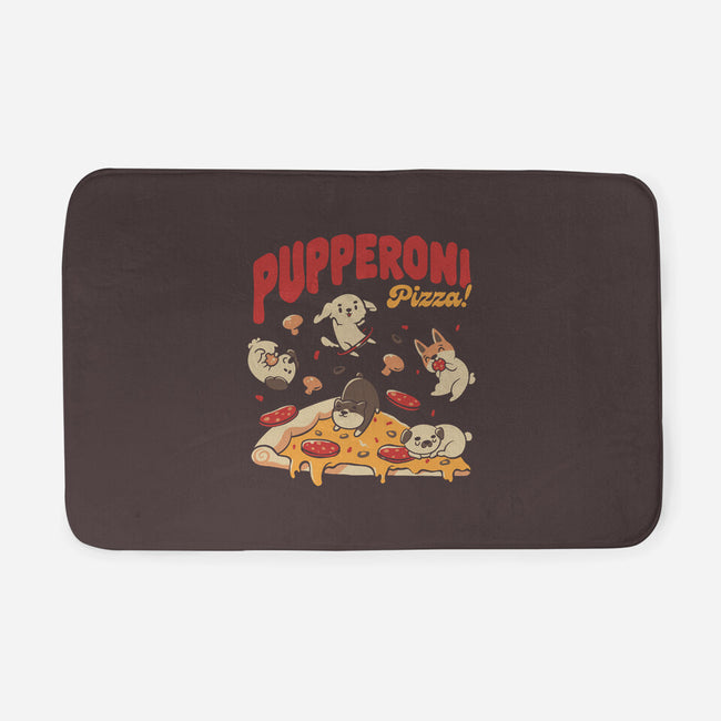 Pupperoni Pizza-None-Memory Foam-Bath Mat-tobefonseca