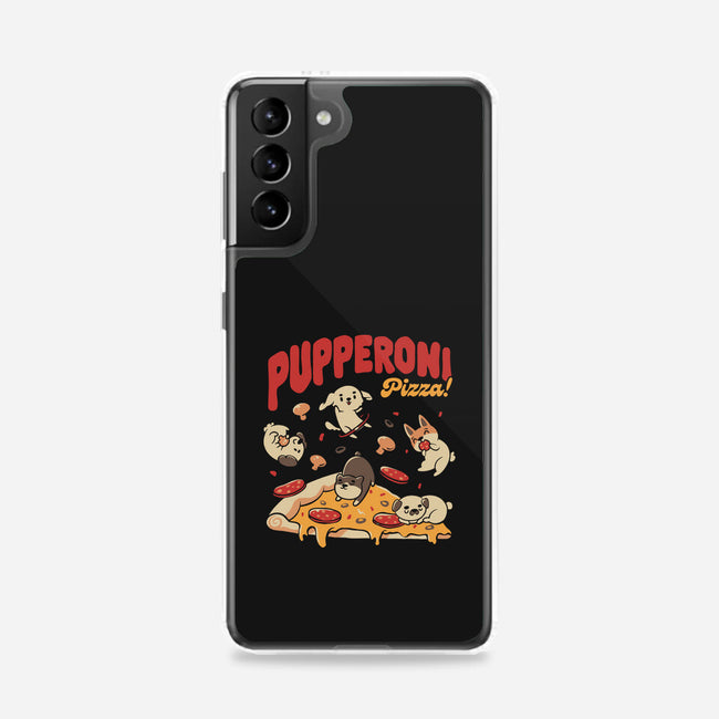 Pupperoni Pizza-Samsung-Snap-Phone Case-tobefonseca