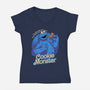 Cookie Doll Monster-Womens-V-Neck-Tee-Studio Mootant