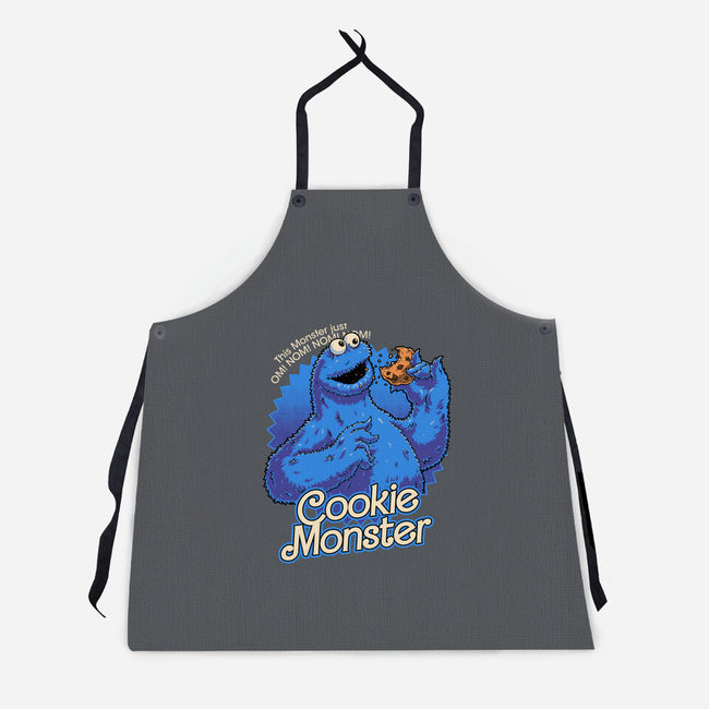 Cookie Doll Monster-Unisex-Kitchen-Apron-Studio Mootant
