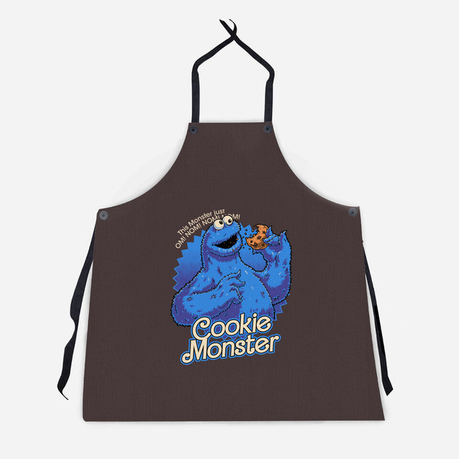 Cookie Doll Monster-Unisex-Kitchen-Apron-Studio Mootant