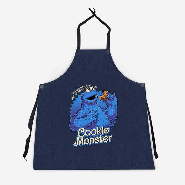 Cookie Doll Monster-Unisex-Kitchen-Apron-Studio Mootant