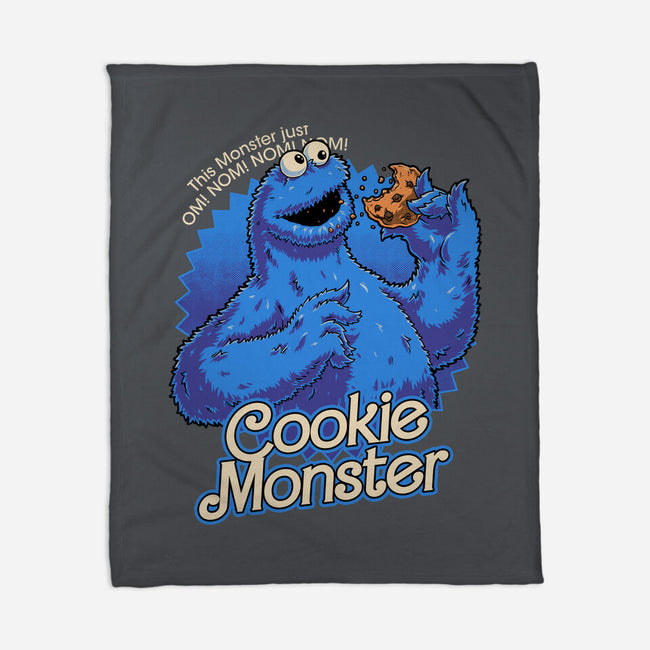 Cookie Doll Monster-None-Fleece-Blanket-Studio Mootant