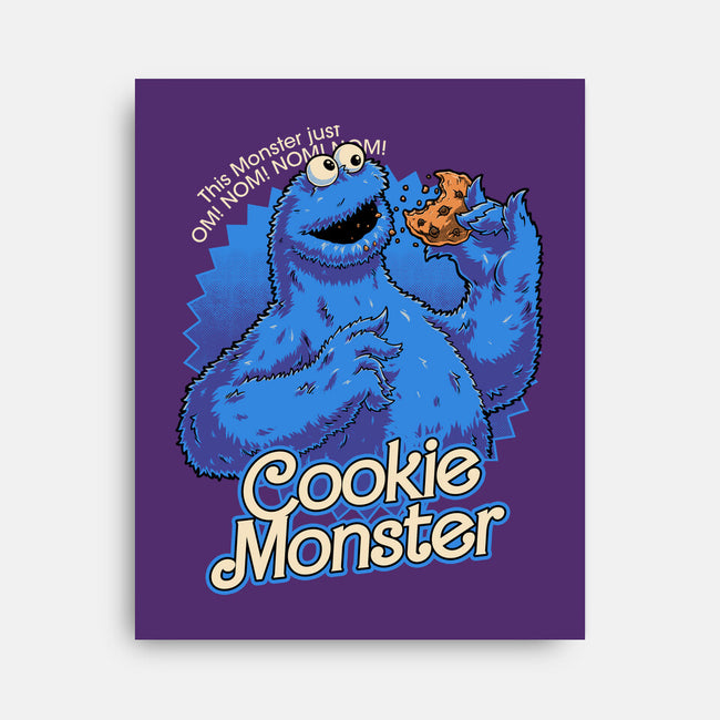 Cookie Doll Monster-None-Stretched-Canvas-Studio Mootant