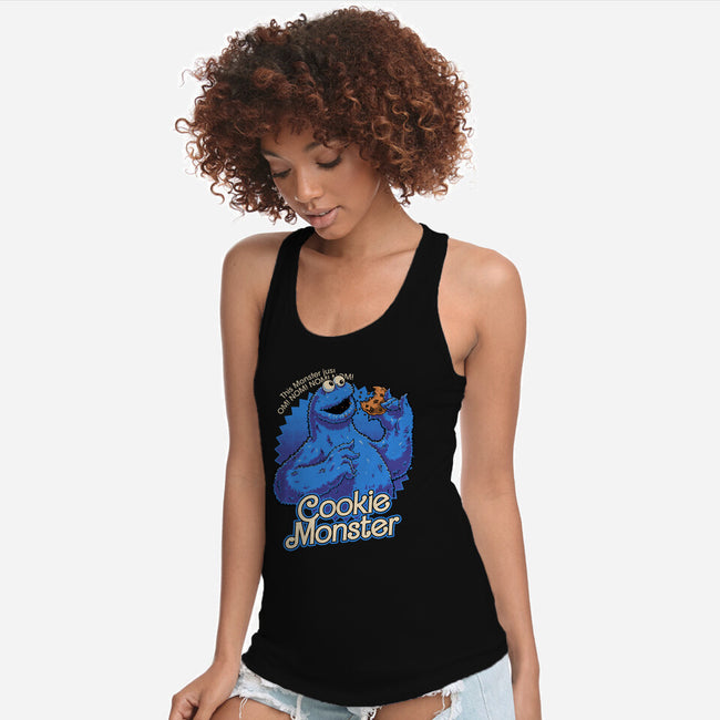 Cookie Doll Monster-Womens-Racerback-Tank-Studio Mootant