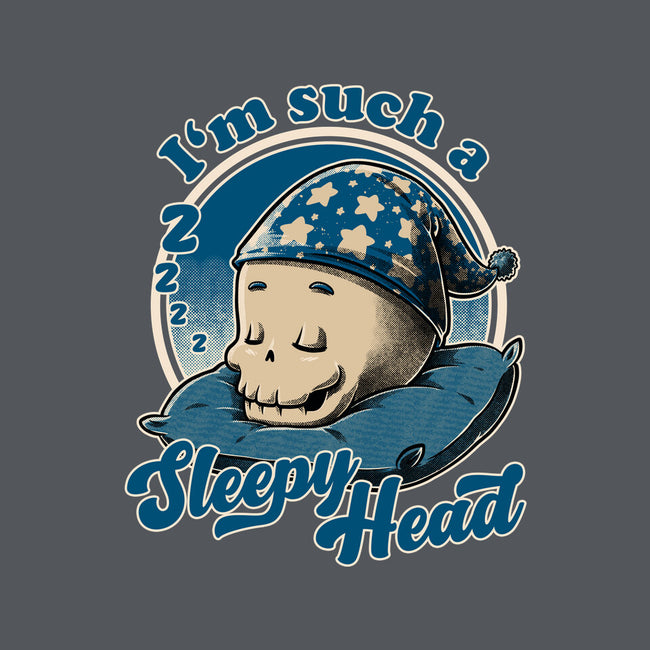Skull Sleepyhead-None-Zippered-Laptop Sleeve-Studio Mootant