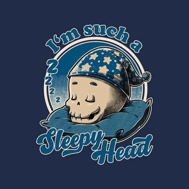 Skull Sleepyhead-Womens-V-Neck-Tee-Studio Mootant
