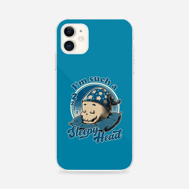 Skull Sleepyhead-iPhone-Snap-Phone Case-Studio Mootant