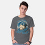 Skull Sleepyhead-Mens-Basic-Tee-Studio Mootant