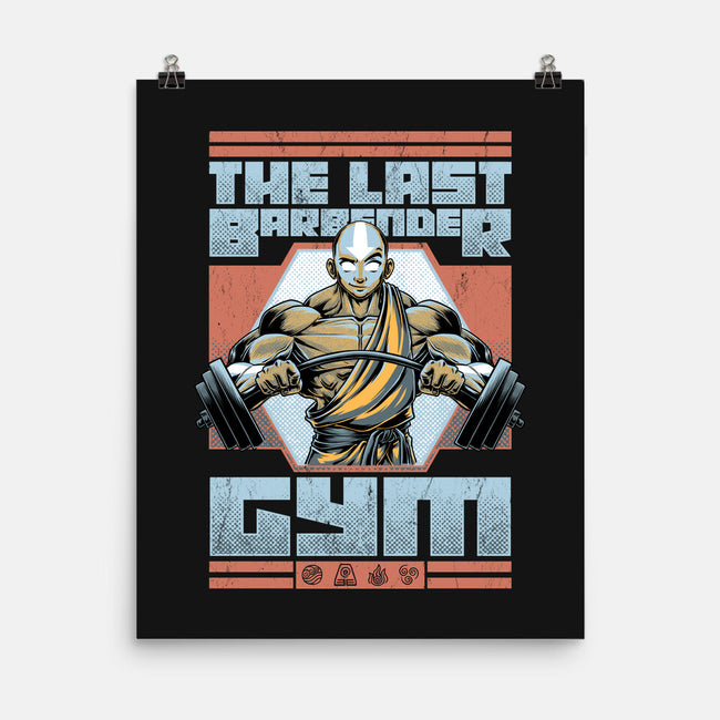 The Last Barbender Gym-None-Matte-Poster-Studio Mootant
