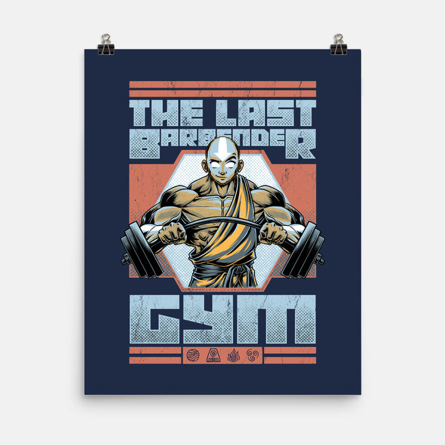 The Last Barbender Gym-None-Matte-Poster-Studio Mootant